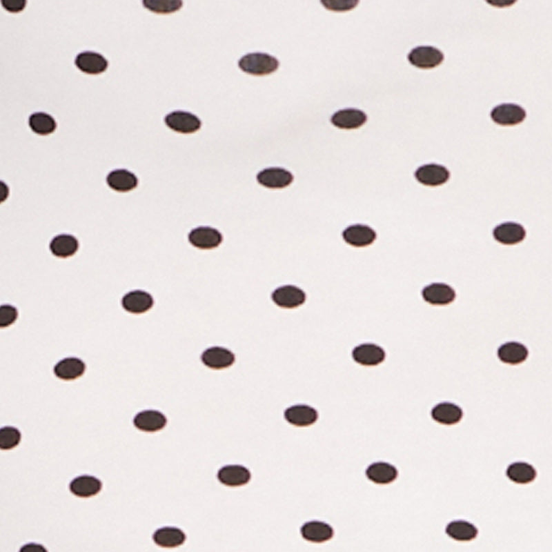 Sleeveless Polka Dot Button Front High Neck Top - Image 4