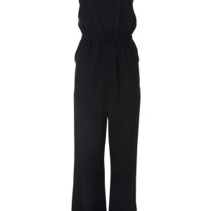Sleeveless Jumpsuit - Black - Image 4
