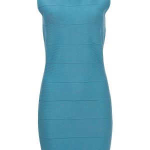 Mini Bandage Dress - Blue - Image 4