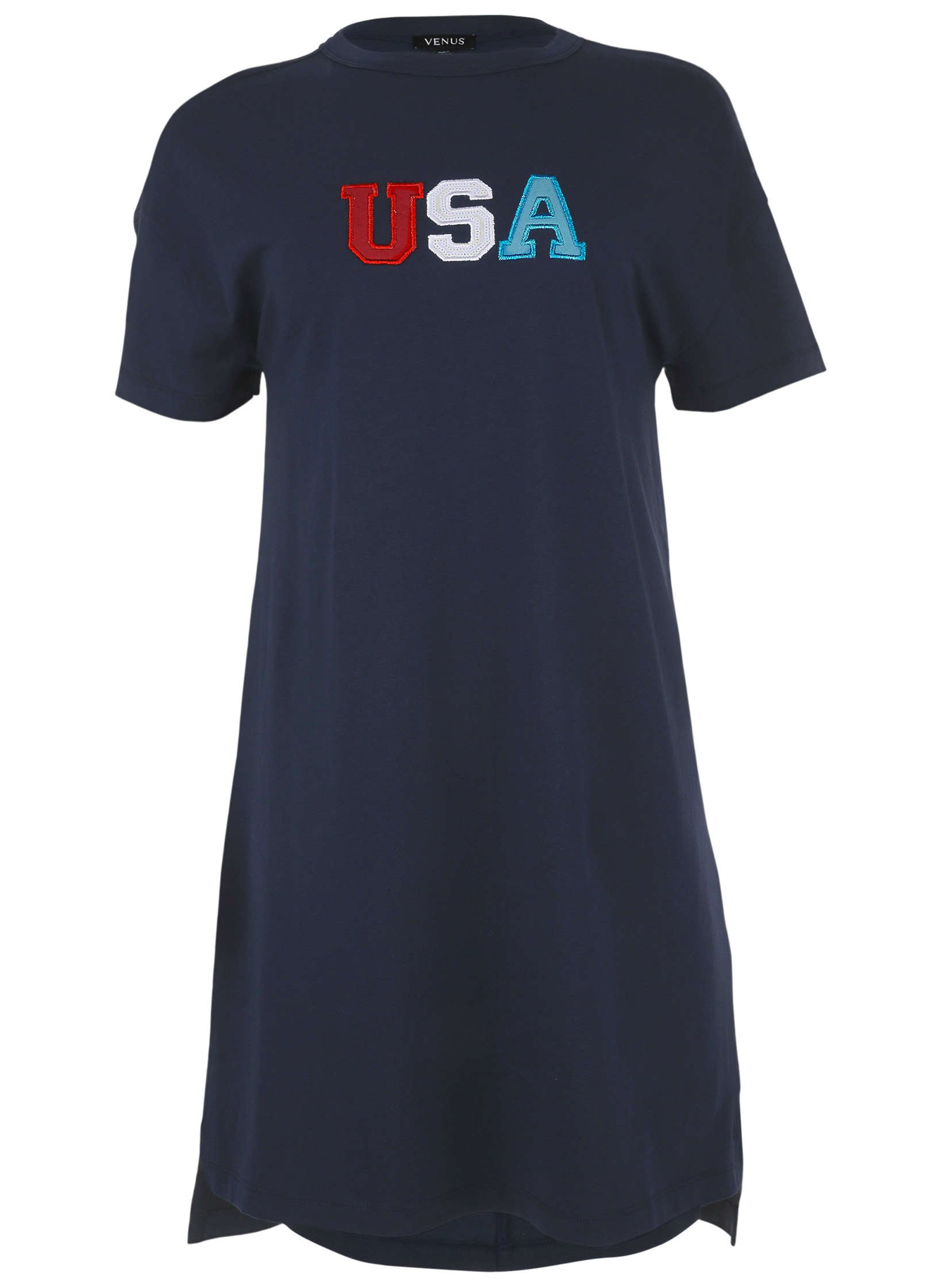 T-Shirt Dress - Black Iris USA - Image 4