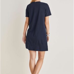 T-Shirt Dress - Black Iris USA - Image 3