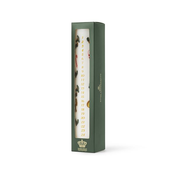 Royal Copenhagen Stjerne Riflet Jul 2024 kalenderlys