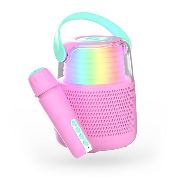 MOBILITY ON BOARD Mobility On Board karaoke h?jtTaler KS-80 LED pink