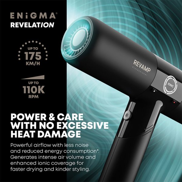 Revamp Enigma Revelation Professionel h?rt?rrer med brushless motor