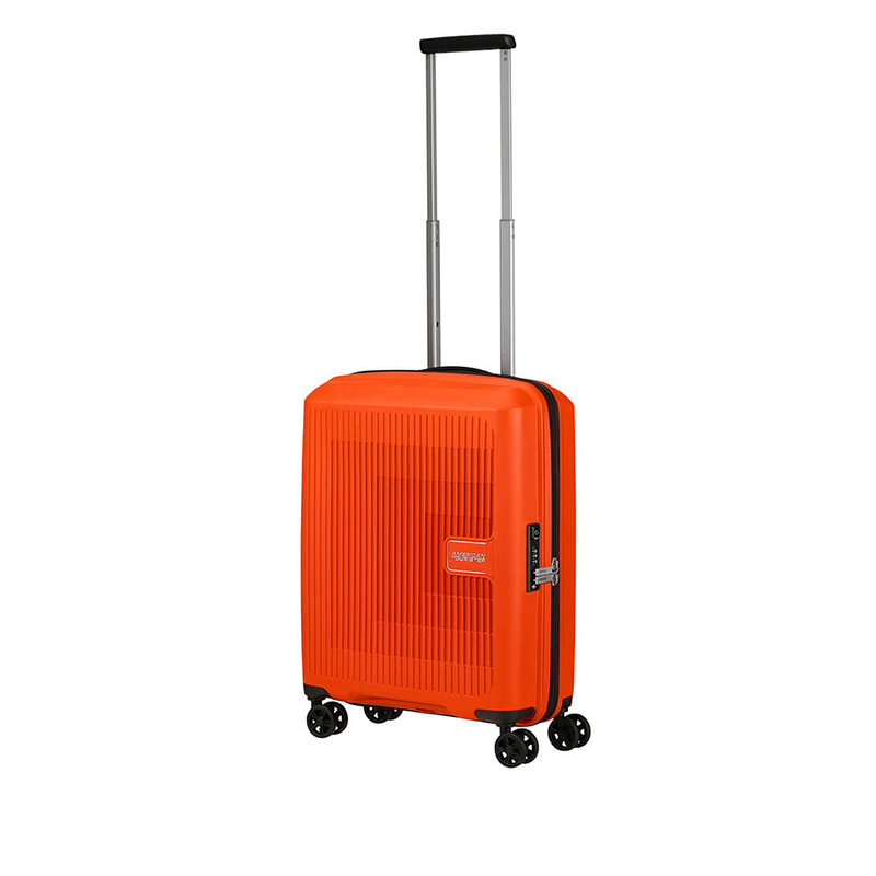 American Tourister AeroStep Spinner kabinekuffert 55 bright orange - Image 3