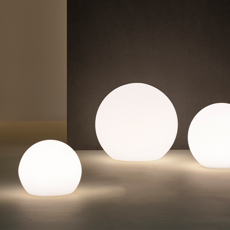 Villa Collection Maane LED lampe m. solar hvid 20x18 cm - Image 3