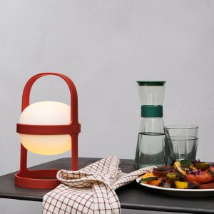 Rosendahl Soft Spot Solar Circular lanterne H25 cm terracotta - Image 5