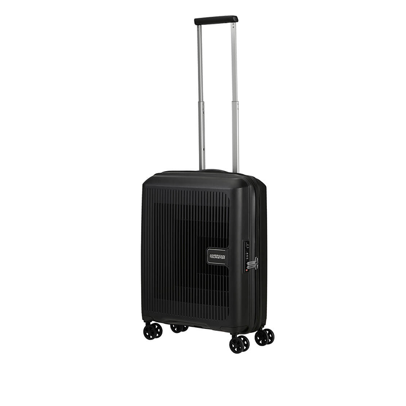 American Tourister AeroStep Spinner kabinekuffert 55 sort - Image 3