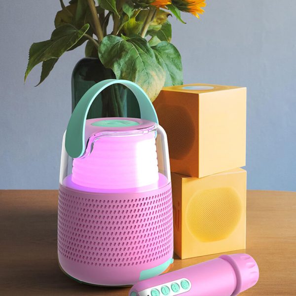 MOBILITY ON BOARD Mobility On Board karaoke h?jtTaler KS-80 LED pink