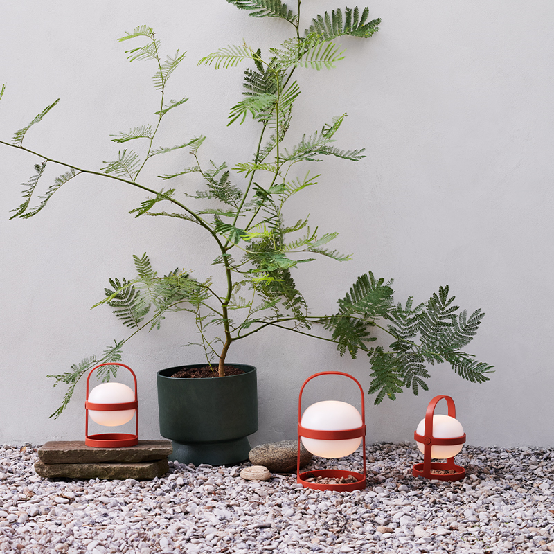 Rosendahl Soft Spot Solar Circular lanterne H18,5 cm terracotta - Image 6