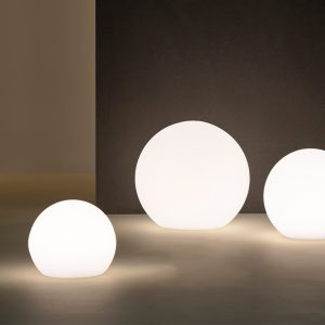 Villa Collection Maane LED lampe m. solar hvid 25x23 cm - Image 3