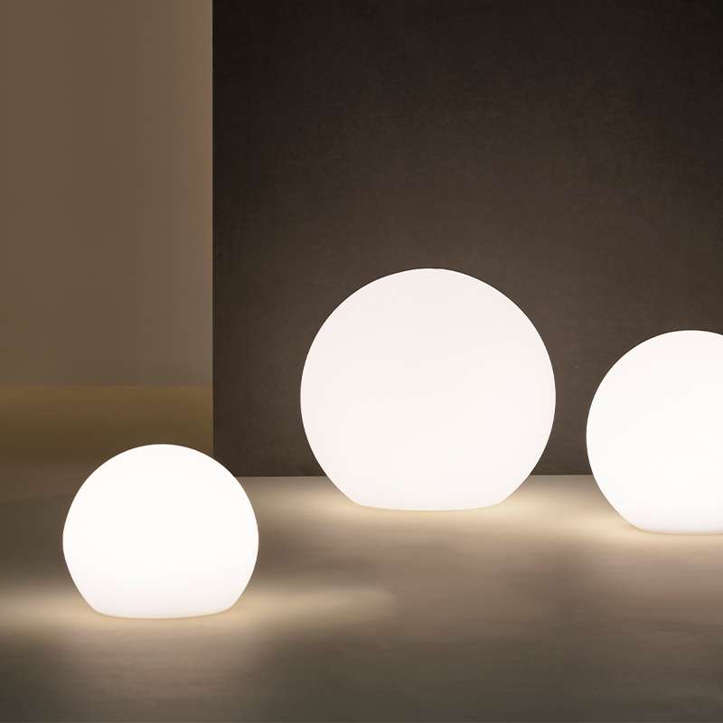 Villa Collection Maane LED lampe m. solar hvid 25x23 cm - Image 3