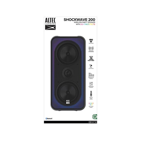 Altec Lansing IMT7100 ShockWave200 RGB IPX4 h?jtaler