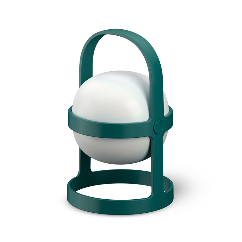 Rosendahl Soft Spot Solar Circular lanterne H25 cm forest green - Image 1