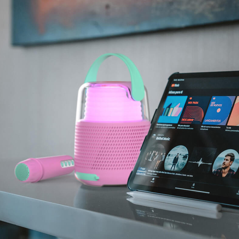 MOBILITY ON BOARD Mobility On Board karaoke h?jtTaler KS-80 LED pink - Image 7