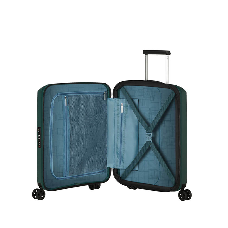 American Tourister AeroStep Spinner kabinekuffert 55 dark forest - Image 4