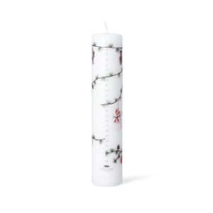 K?hler Hammersh?i Christmas 2025 kalenderlys hvid ?5 cm