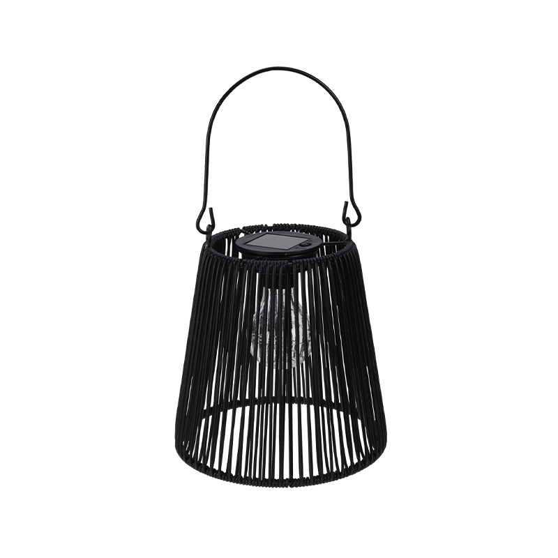 Solcelle lampe med h?ndtag sort H21 cm - Image 1