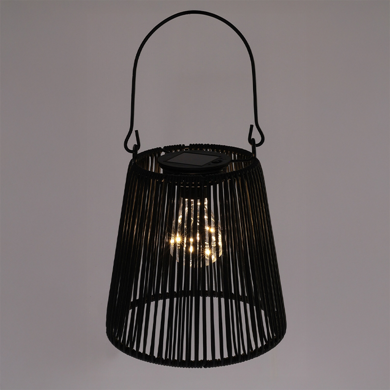 Solcelle lampe med h?ndtag sort H21 cm - Image 2