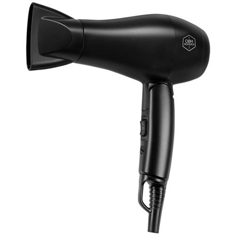 OBH Nordica Artist Dry&Go rejseh?rt?rrer sort 1100 watt - Image 1