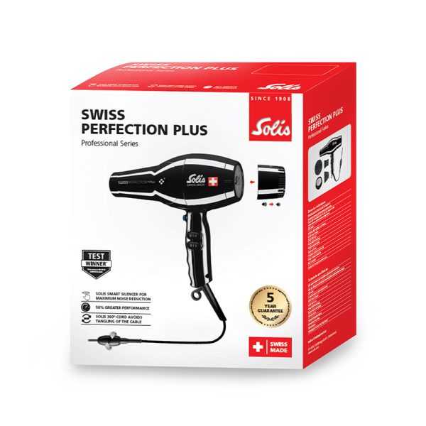 Solis Swiss Perfection Black Plus h?rt?rrer 2300 watt