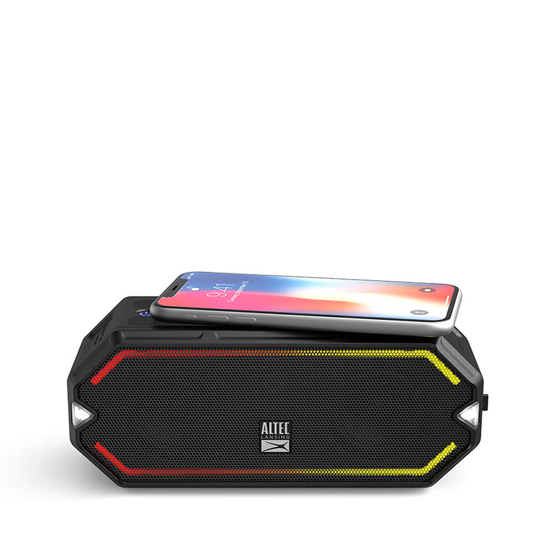 Altec Lansing IMW1300 HydraBlast RGB vandt?t h?jtaler sort - Image 1