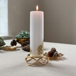 Georg Jensen 2020 kalenderlys guld - Image 2
