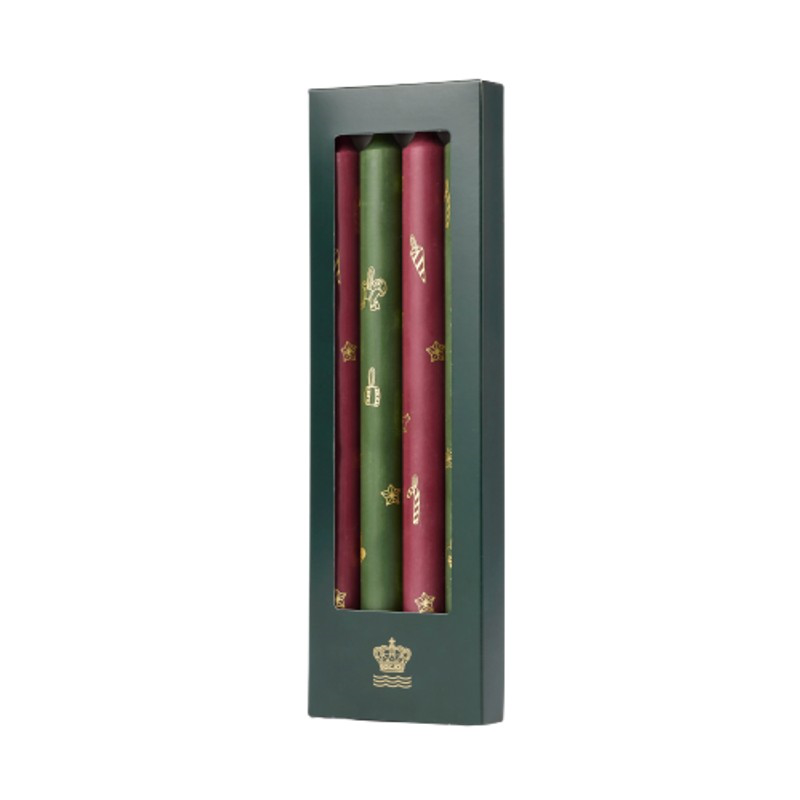 Royal Copenhagen Stjerne Riflet Jul lys 4 stk. - Image 2