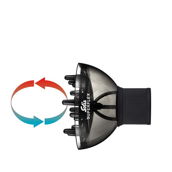 Solis Superflex Universal Softstyler diffuser til h?rt?rrer