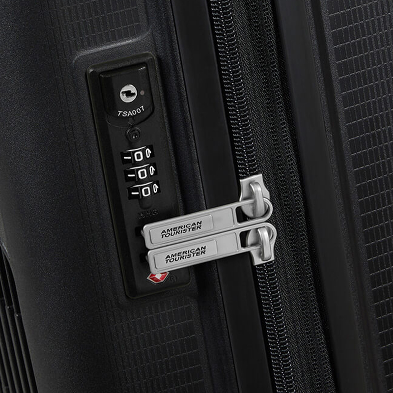 American Tourister AeroStep Spinner kabinekuffert 55 sort - Image 5