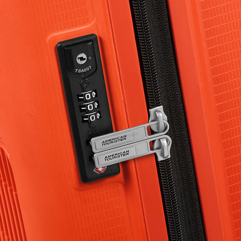 American Tourister AeroStep Spinner kabinekuffert 55 bright orange - Image 5