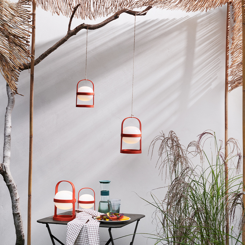 Rosendahl Soft Spot Solar Circular lanterne H18,5 cm terracotta - Image 7