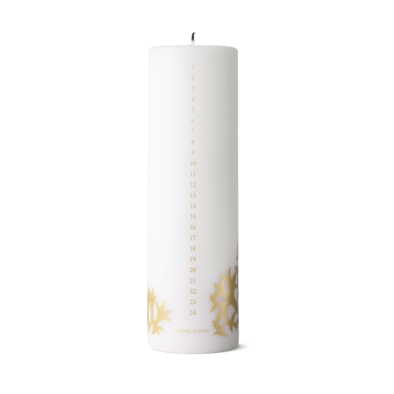Georg Jensen 2020 kalenderlys guld - Image 1